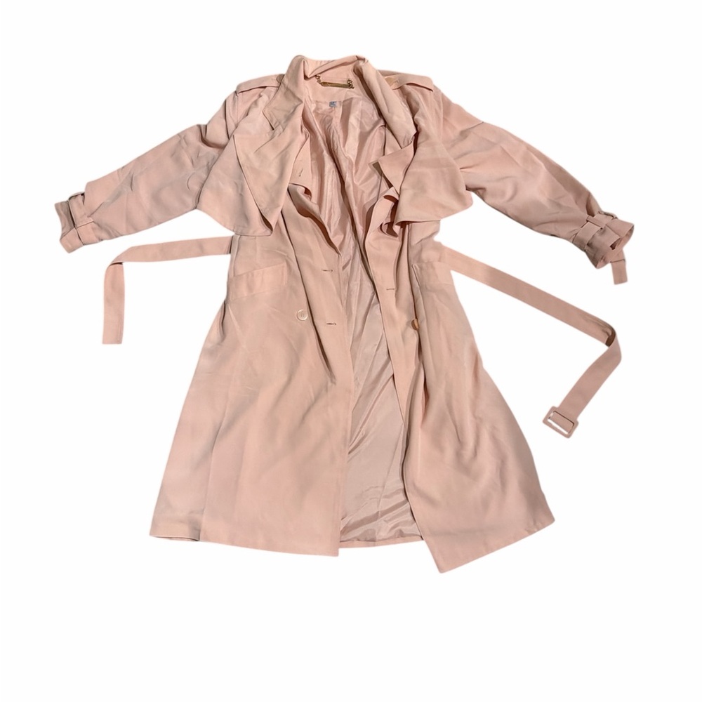 Jennifer Lopez Blush Pink Coat